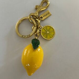 Chunky Lemon Keychain